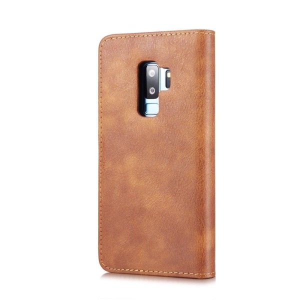 Plånboksfodral med magnetskal för Galaxy S9 Plus Brun - DG.MING Brun