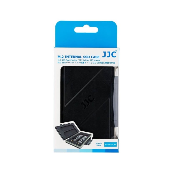 JJC Fodral för 4xSSD-Disk M.2 2280 Solid State Drive