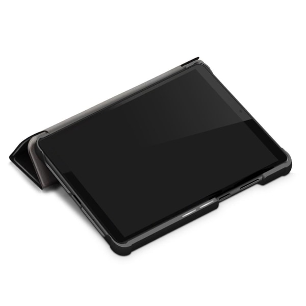Fodral för Lenovo Tab M8 - Don´t touch me Svart, vit text och ögon