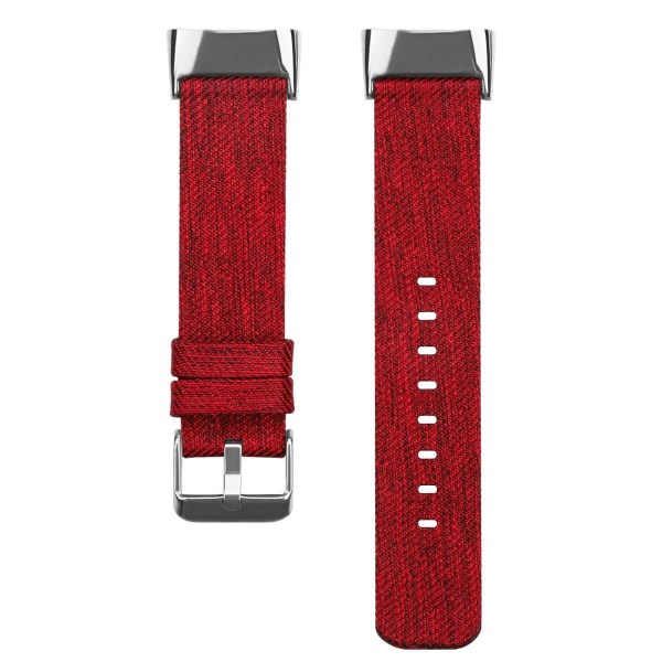 Armband för Fitbit Charge 5 - Röd nylon Röd