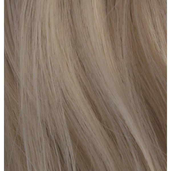 #F24/613 Blond  - Hästsvans lockig med klämma syntetiskt löshår Blond