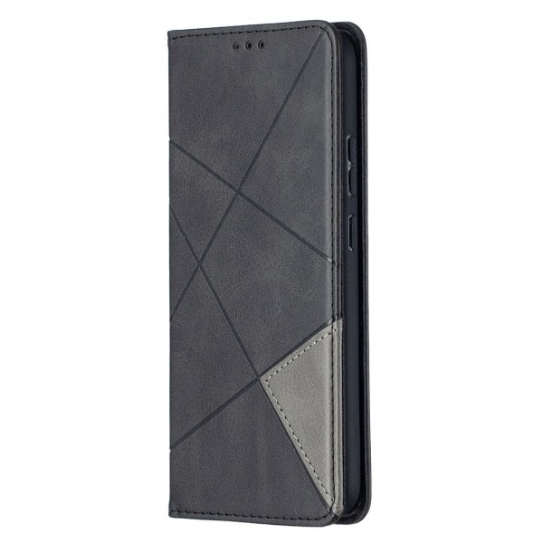 Plånboksfodral för Nokia 5.4 Svart & Grå mönster Svart, grå