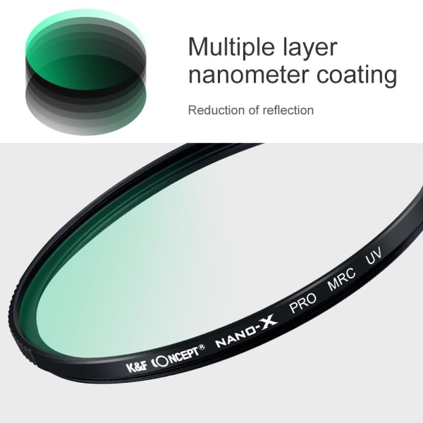 K&F Concept Nano-X MCUV filter 67mm