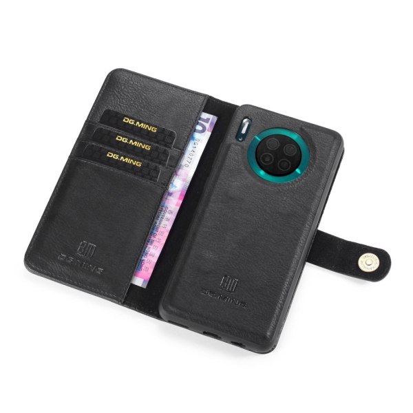 Plånboksfodral med magnetskal för Huawei Mate 30 - DG.MING Svart