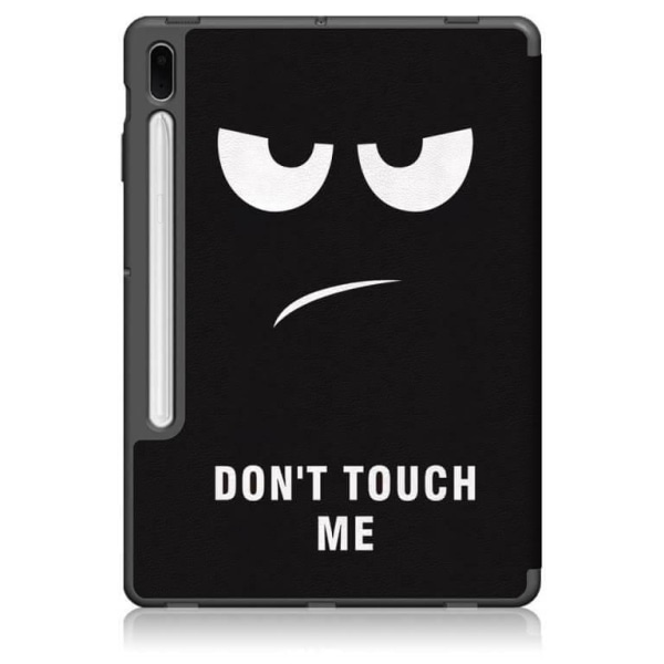 Fodral med Don't Touch me till Galaxy Tab S7 FE med 3-delat stäl