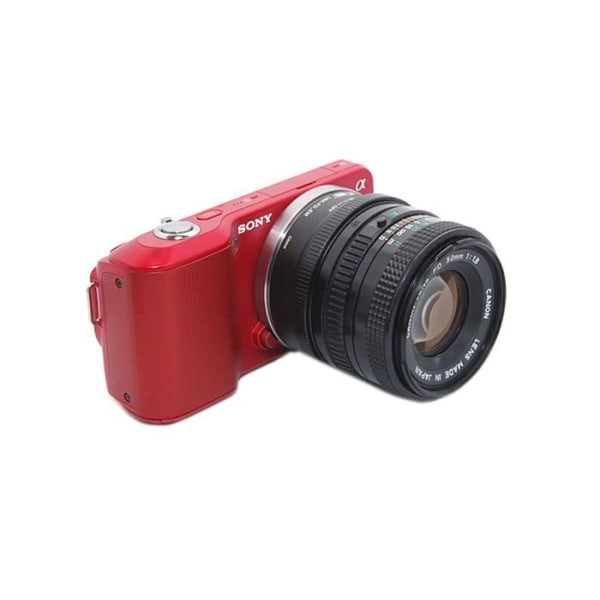 Kiwifotos Objektivadapter till Canon FD för Sony E kamerahus