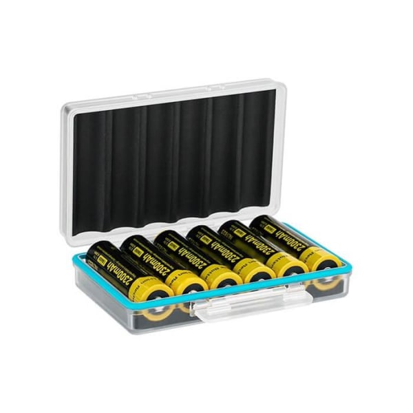 JJC Batterifodral för 6x18650 batterier