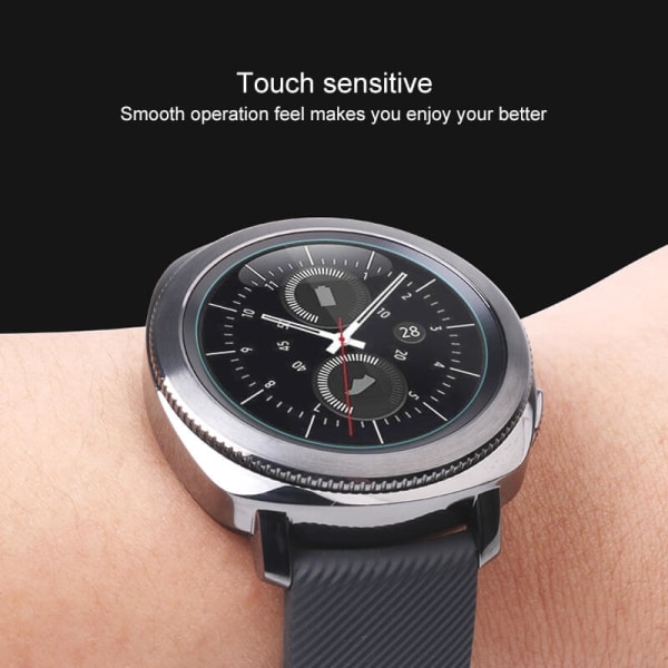 Displayskydd för smartwatch och klockor, härdat glas (24mm) 24mm