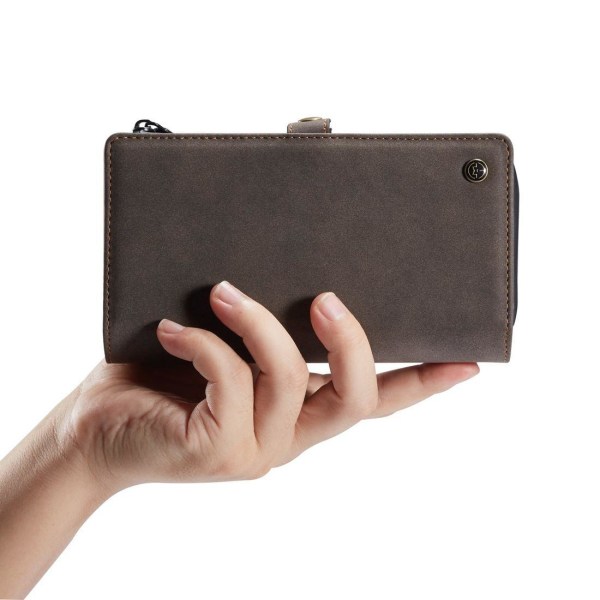 CaseMe Plånboksfodral med magnetskal för Samsung Galaxy Note 10 Brun