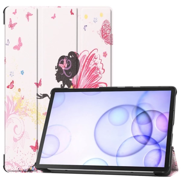 Fodral för Galaxy Tab S6 T860/T865 - Älva nbsp;Flerfärgad, älva och fjärilar