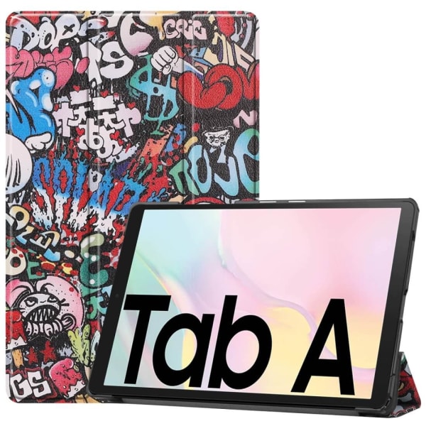 Fodral för Samsung Galaxy Tab A7 10.4 2020 T500/T505 - Graffiti nbsp;Flerfärgat graffittimönster
