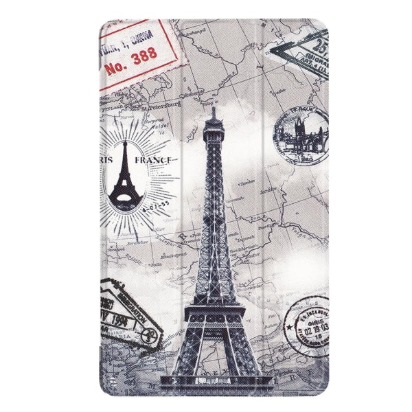 Fodral för Huawei MediaPad T3 8.0 - Eiffeltornet Grå Eiffeltornet