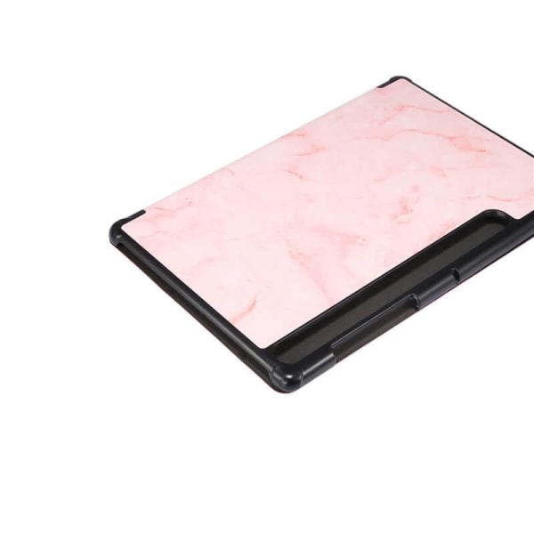 Fodral för Galaxy Tab S7 Plus S8 Plus T970 marmormönster Rosa