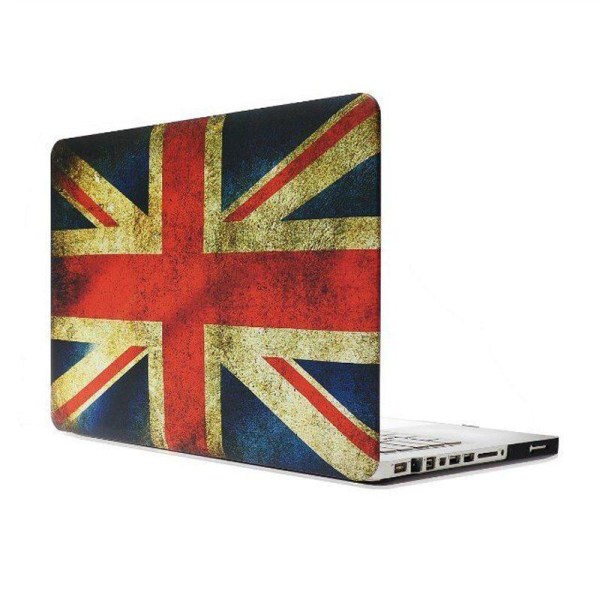 Skal för Macbook Pro 13.3-tum - (A1278) - Storbritanniens flagga