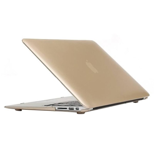 Skal för Macbook Air 13.3-tum (A1369 / A1466) - Matt frostat Gul Guld