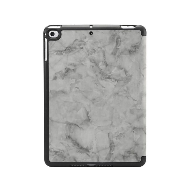 Fodral för iPad Mini 5 (2019) - Marmormönster Vit, grå &amp; svart