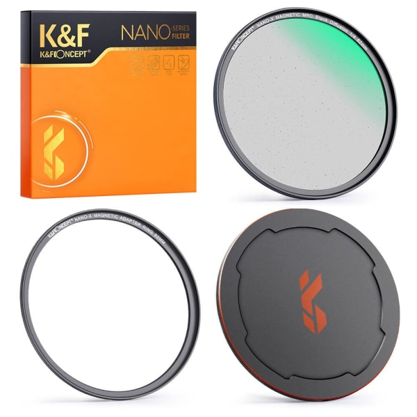 K&F Concept Magnetisk Black Mist 1/4 filter med adapterring & ma 72mm