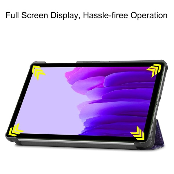 Fodral för Samsung Galaxy Tab A7 Lite T220/T225 - Rymdmönster Flerfärgat rymdmönster