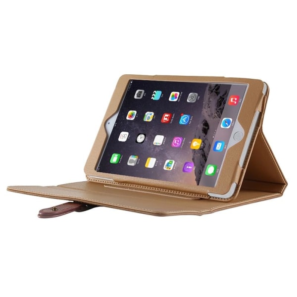 Fodral Ljusbrun för iPad mini 4 - Brunt bälte