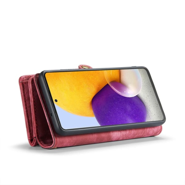 CaseMe Plånboksfodral med magnetskal för Galaxy A50 Röd