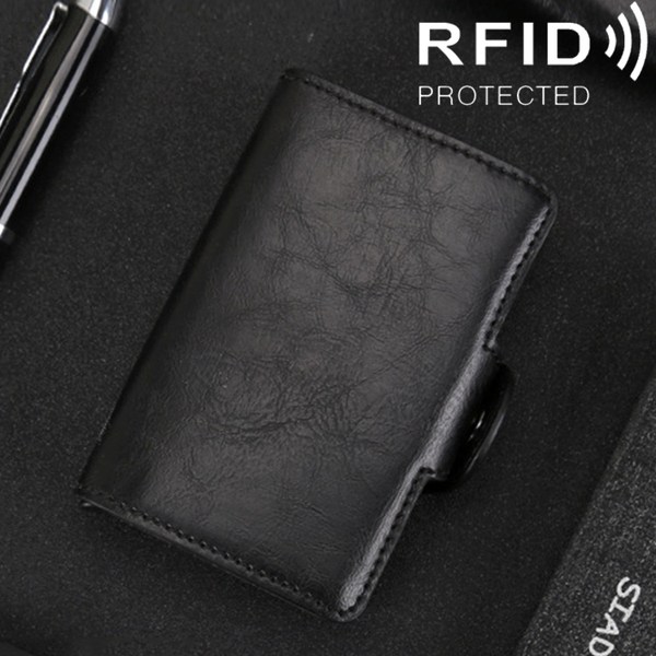 Antimagnetisk plånbok/korthållare - RFID-skydd 56dc | Fyndiq