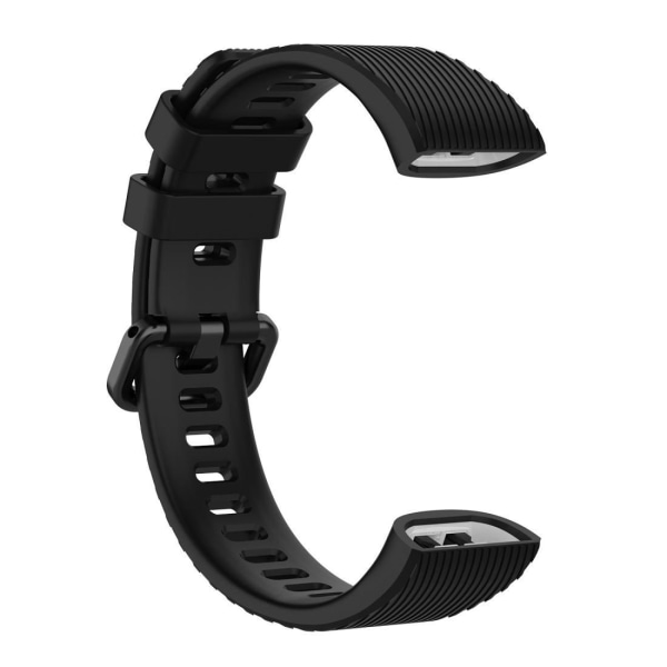 Armband för Huawei Band 3 Pro/ 4 Pro Svart silikon Svart