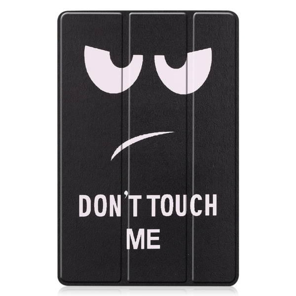 Fodral för Galaxy Tab S7/Tab S8 Don´t touch me Svart, Vit