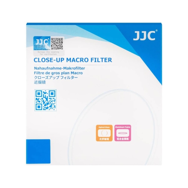 JJC Close-Up+10 Filter för närbildsfotografering 49mm