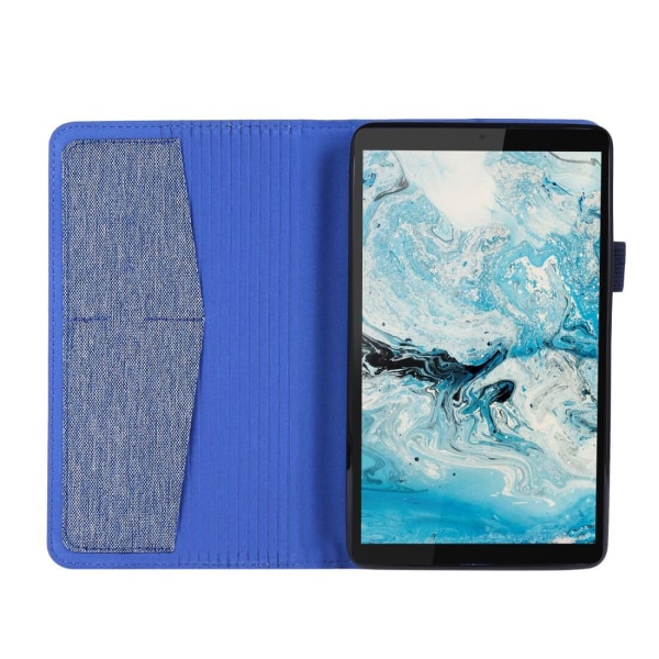 Fodral för Lenovo Tab M7 Blå textil Ljusblå