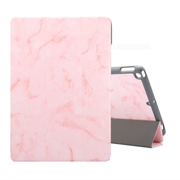 Fodral för iPad 10.2 med rosa marmormönster Rosa marmormönster