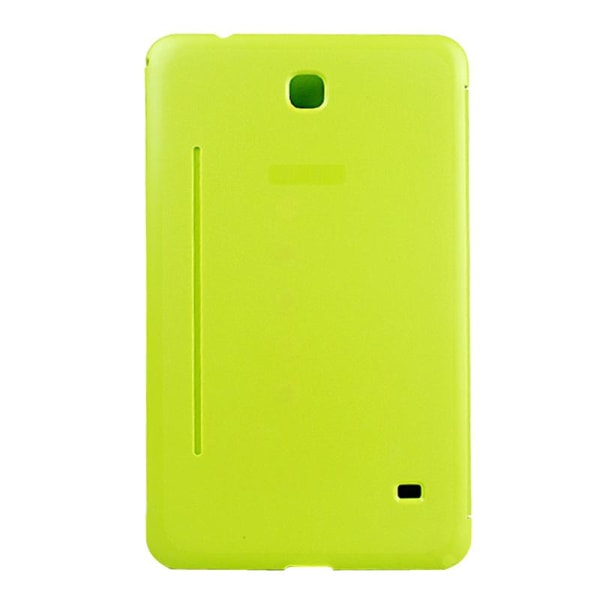 Skal med lock Galaxy Tab 4 (8.0) - Konstläder limegrön Limegrön