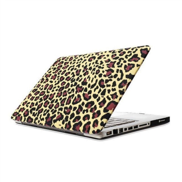 Skal för Macbook Pro 13.3-tum - (A1278) - Leopardmönster - Brun Brun