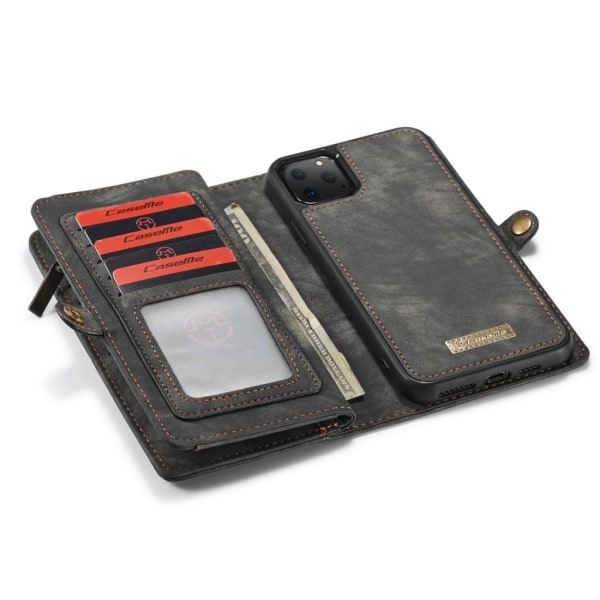CaseMe Plånboksfodral med magnetskal för iPhone 11 Pro Grå