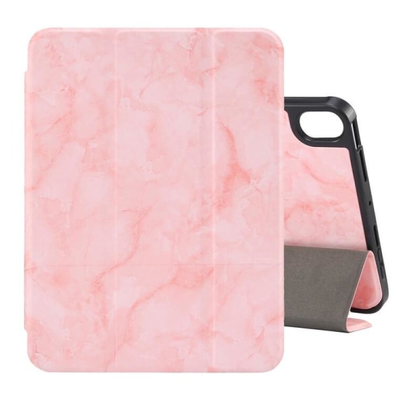 Flipfodral för iPad mini 6 (2021) Sleep/ Wake-up funktion Marmor Rosa marmormönster