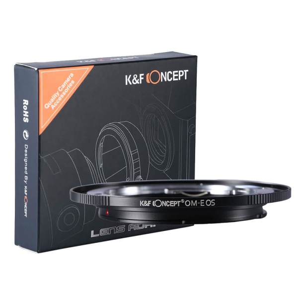 K&F Concept Objektivadapter till Olympus OM objektiv för Canon E
