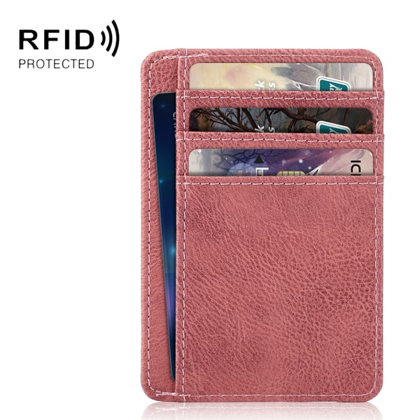 Öppen plånbok med RFID-skydd och plats för ID- d2b2 | Fyndiq