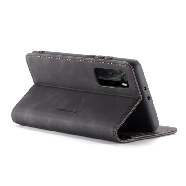 CaseMe Plånboksfodral för Huawei P40 Pro Svart Svart
