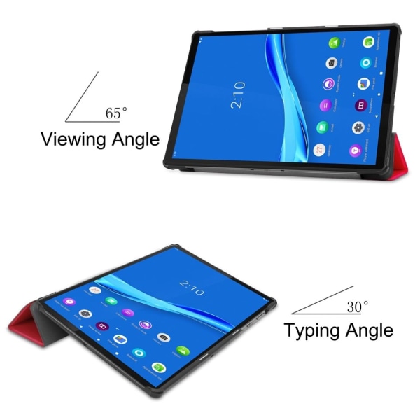 Fodral för Lenovo Tab M10 Plus röd Röd