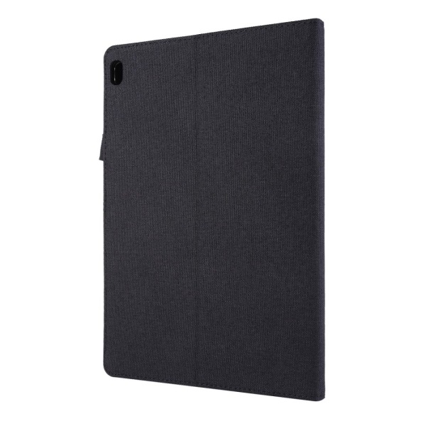 Fodral för Lenovo Tab E10 10.1 Svart textil Svart