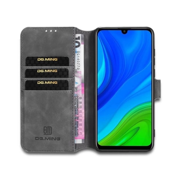 Plånboksfodral för Huawei P Smart (2020) Grå - DG.MING Grå