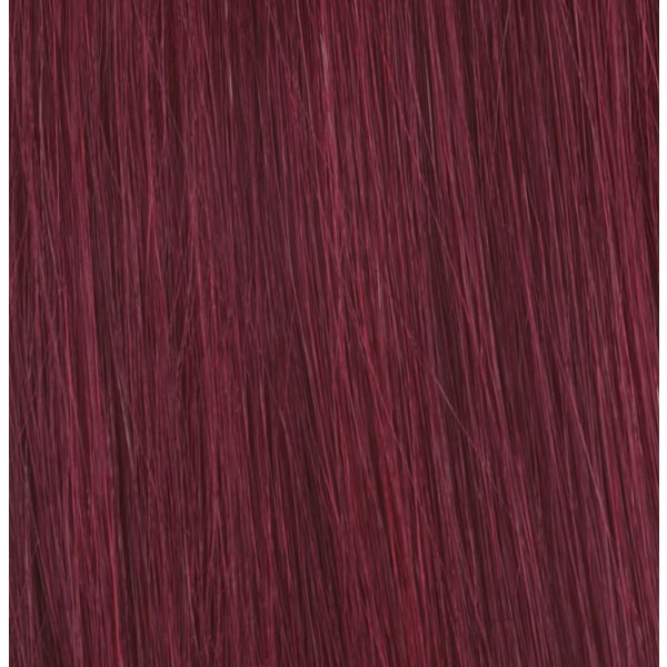 Mizzy #BURG Vinröd - Premium äkta hår remy gloriatråd