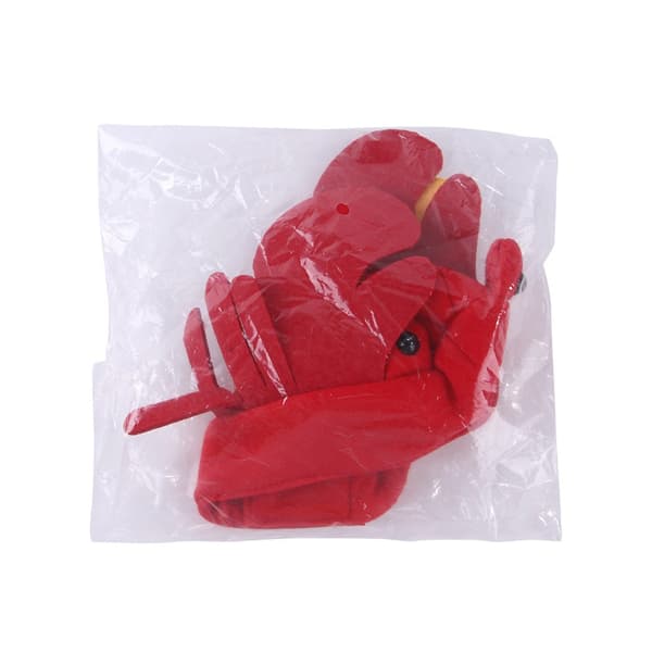 Cat Hat Pet Hat Halloween Röd Crab Hat