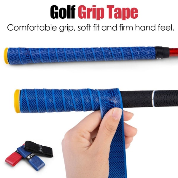 Mordely 6st Golf Grip Tejp Omslagstejp RÖD Red