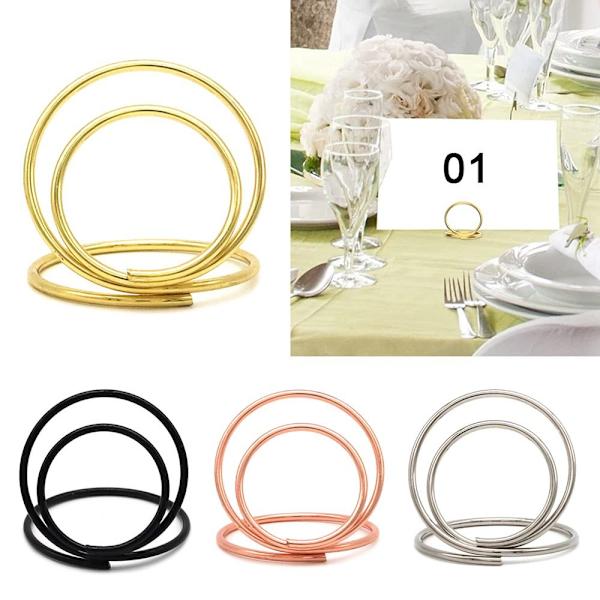 Mordely Bordsnummer Hållare Platskort ROSE GULD rose gold