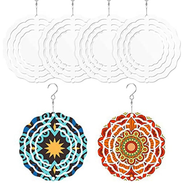 Mordely Sublimation Wind Chimes Blanks Wind Chimes 76X76X1MM 76x76x1mm