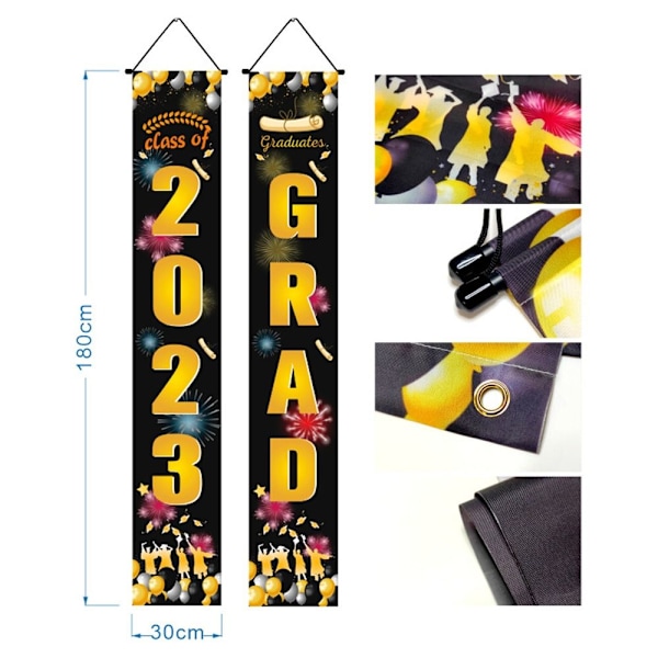 Mordely Graduation Season Flags Graduation Decoration 3