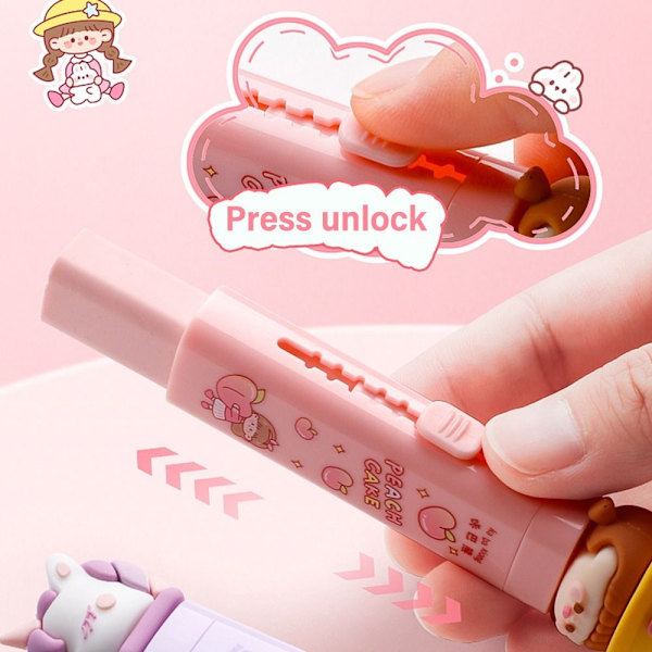 Mordely Tryckpenna Eraser Mechanical Eraser 05