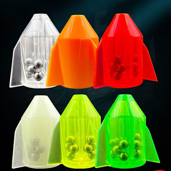 Mordely Fishing pärla soundbar Shake Attract STRANSPARENT TRANSPARENT S Stransparent