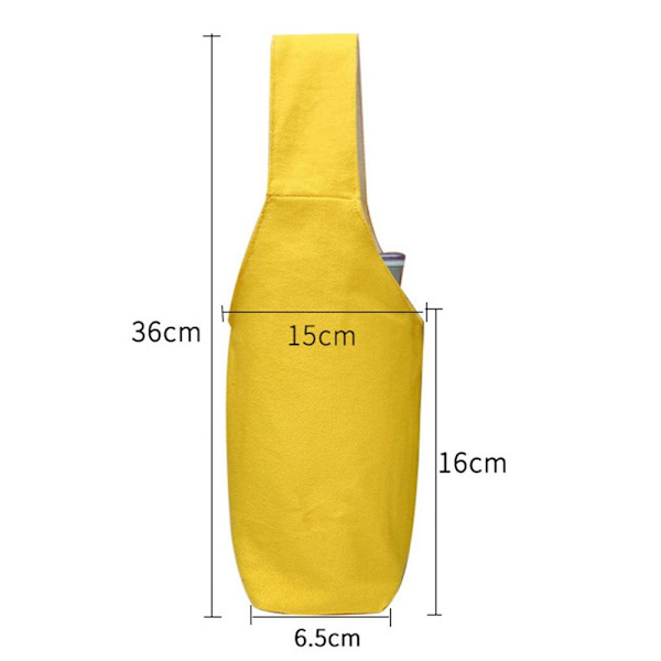 Mordely Vattenflasklock Cover GUL yellow