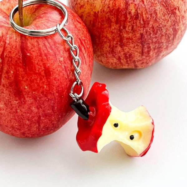 Mordely 20 st Apple Core Charm Resin
